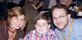 Heather, Keaton and Christian Veillette