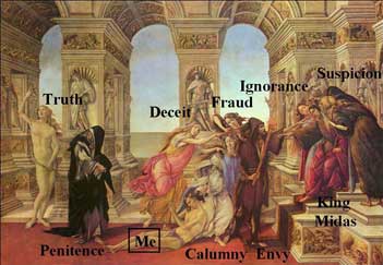 Sandro Boticelli painting