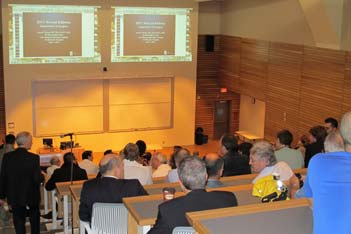 Annual Address at St. Michael’s new auditorium in the Li Ka Shing
Knowledge Institute