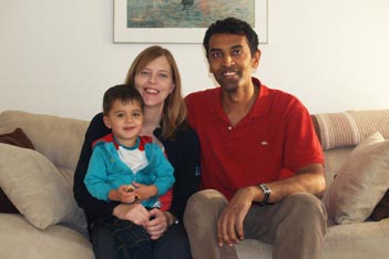 Anand Govindarajan and family