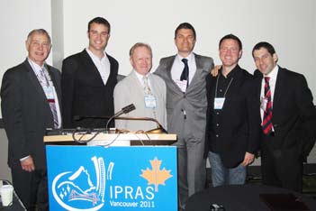 IPRAS Presenters (From left to right) Ron Zuker, Isaac Harvey, Howard Clarke, M. Bezuhly, Greg Borschel, Adel Fattah