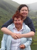 Barbara Haas <br>and grandmother