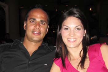 Aaron Nauth and his wife Rhonda