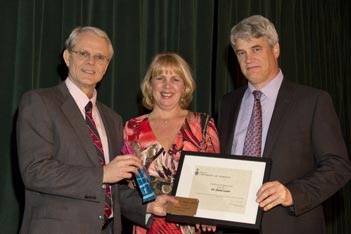 Jim Rutka, David Latter and Sharon Latter